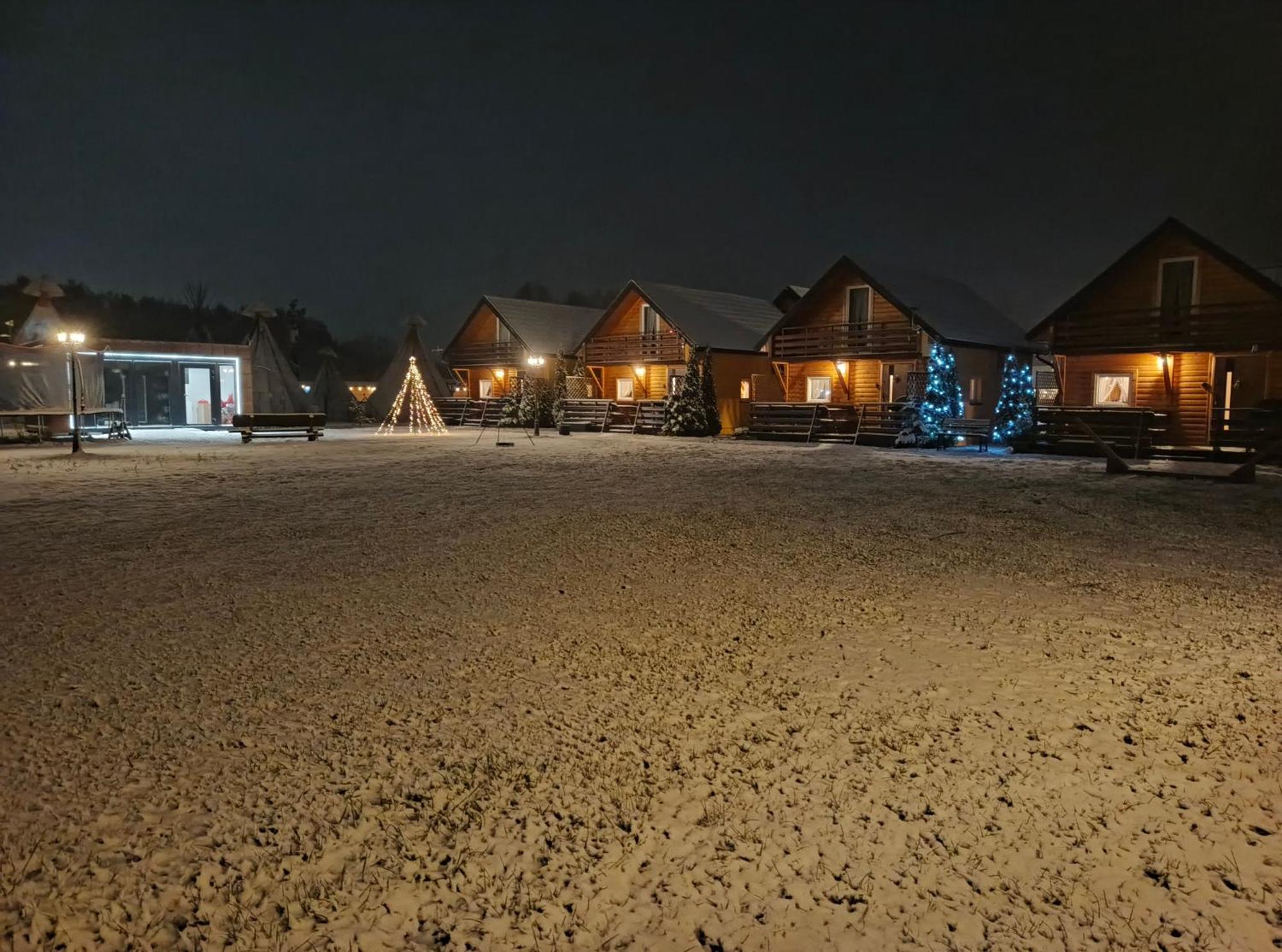Grabska Osada Apartamenty - 100M Od Suntago Park-Domki Ogrzewane Caloroczne Mszczonow Exterior photo